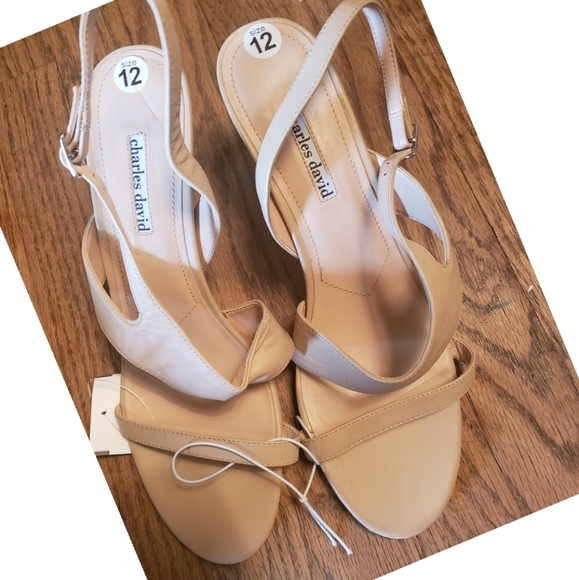 Charles David "Carmina" nude heel. Sz 12M - Picture 2 of 6